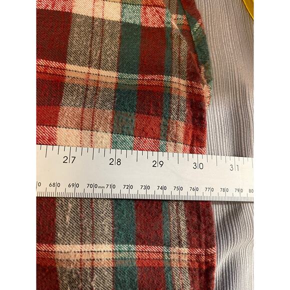 Northwest Territory Plaid Flannel Button Up Collared Shirt Size Medium - Picture 7 of 11